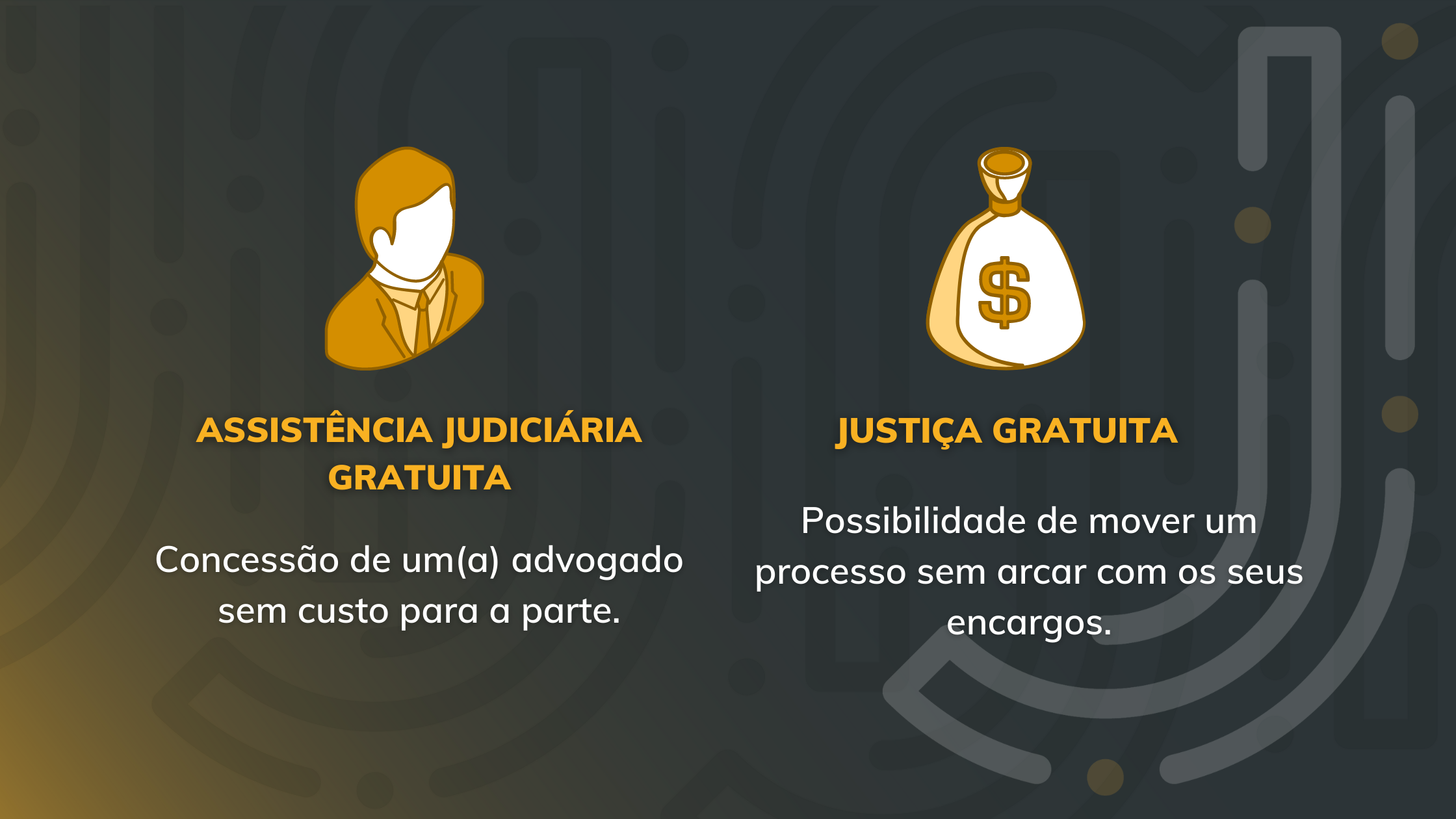 Diferença entre assistência judiciária gratuita e justiça gratuita