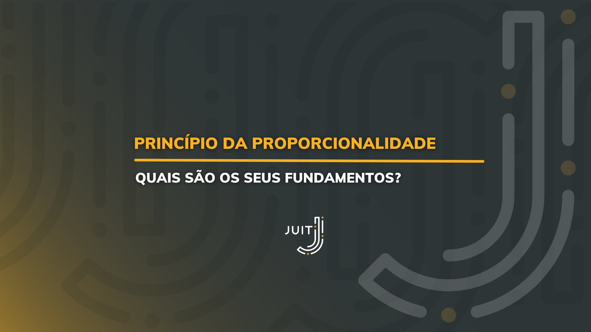 Princípio da Proporcionalidade, quais seus fundamentos? | Dicas